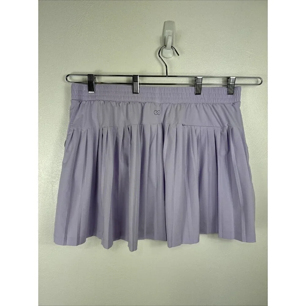 Calia by Carrie Underwood Women's XXL Pleated Back Skort‎ Lavender EUC